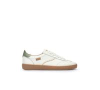 Pikolinos Deportivos en Cuero Lanzarote para Señora Color Off White