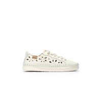 Pikolinos Deportivos en Cuero SOLLER para Señora Color Nata