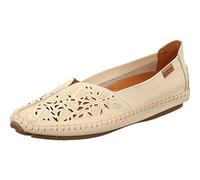 Pikolinos Jerez Mocasines Mujer | en Cuero | Plantilla Extraíble | Talla EU 35-42 en Color Blanco