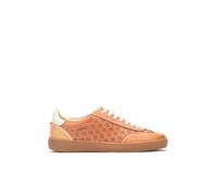 Pikolinos Lanzarote Deportivos Mujer | en Cuero | Memory Foam | Naranja
