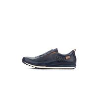 Pikolinos Liverpool Deportivos Hombre | en Cuero | Plantilla Memory Foam en Color Azul