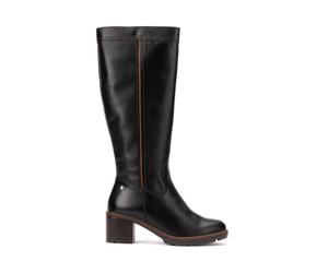 Pikolinos Llanes Botas Mujer | en Cuero | Cremallera | Tacón Alto