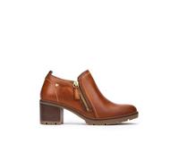 Pikolinos Llanes Zapatos Abotinados Mujer | en Cuero | Cremallera | Marrón