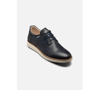 Pikolinos Zapatos de cordones MANACOR en cuero para caballero Color Blue