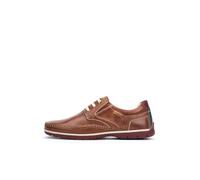 Pikolinos Marbella Zapatos Cordones Hombre | en Cuero | Plantilla Extraíble en Color Marrón