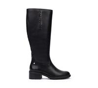 Pikolinos Medina Botas Mujer | en Cuero | Cremallera | Negro