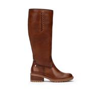 Pikolinos Medina Botas Mujer | en Cuero | Cremallera | Tacón Medio | Marrón