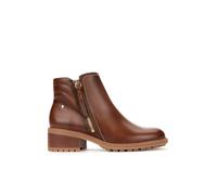 Pikolinos Medina Botines de Tacón Mujer | en Cuero | Cremallera | Marrón