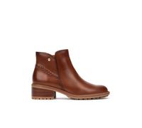Pikolinos Medina Botines de Tacón Mujer | en Cuero | Cremallera | Marrón