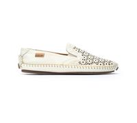 Pikolinos - Mocasín veraniego perforado - Blanco - Shoes - Mujer - Beige - 36 EU -