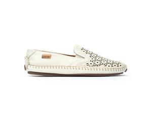 Pikolinos - Mocasín veraniego perforado - Blanco - Shoes - Mujer - Beige - 37 EU -