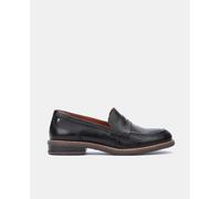 Pikolinos Mocasines Aldaya de mujer en piel detalle de antifaz. Negro 36