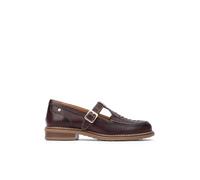 Pikolinos Mocasines en Cuero ALDAYA para Señora Color Caoba