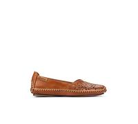 Pikolinos Mocasines en Cuero Jerez para Mujer Color Brandy