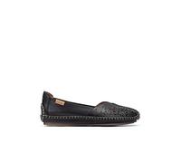 Pikolinos Mocasines en Cuero Jerez para Mujer en Color Negro
