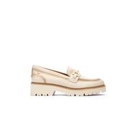 Pikolinos Mocasines en Cuero Vicar para Mujer Color Marfil