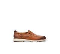 Pikolinos Navarra Mocasines Hombre | en Cuero | Suela Extraligera en Color Marrón Claro