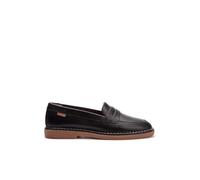 Pikolinos Noia Mocasines Mujer | en Cuero | Plantilla Extraíble en Color Negro