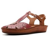 Pikolinos Zapatos semiabiertos en Cuero P. Vallarta para Mujer en Color Rojo