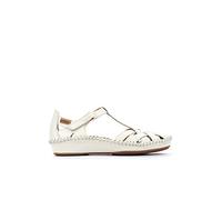 Pikolinos Zapatos semiabiertos en Cuero P. Vallarta para Mujer en Color Blanco