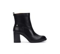 Pikolinos Botines de tacón PALENCIA en cuero para mujer Negro