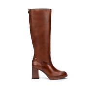 Pikolinos Palencia Botas Mujer | en Cuero | Cremallera | Tacón | Marrón