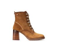 Pikolinos Palencia Botines de Tacón Mujer | en Cuero | Marrón Claro
