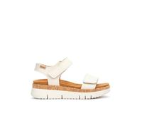 Pikolinos Palma Sandalias Cuña Mujer | en Cuero | Extraligero | Blanco