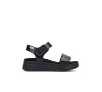 Pikolinos Palma Sandalias Cuña Mujer | en Cuero | Suela Extraligera | Talla EU 35-42 en Color Negro