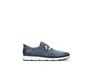 Pikolinos Pikolinos - Zapatos de cordones Fuencarral de hombre en piel con elásticos. Azul Talla 39