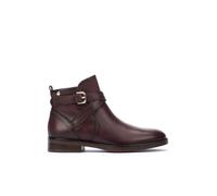 Pikolinos Puertollano Botines Planos Mujer | en Cuero | Cremallera | Marrón