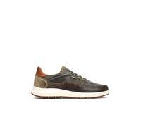Pikolinos Salamanca Deportivos Hombre | en Cuero | Plantilla Extraíble Memory Foam | Talla EU 39-46 en Color Verde