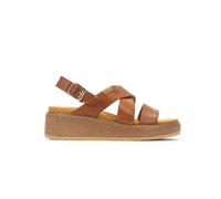 Pikolinos - Sandalia de cuero marrón con plantilla extraíble - Shoes - Mujer - Marrón - 36 EU -