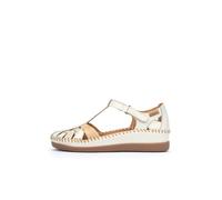 Pikolinos Zapatos semiabiertos en Cuero Cadaques para Mujer en Color Blanco