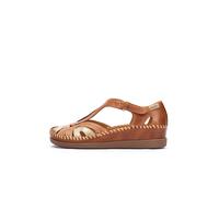 PIKOLINOS Sandalias 'Cadaques' camelo / cognac / oro 38 EUR