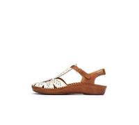 Pikolinos Zapatos semiabiertos P. Vallarta de cuero para mujer Nata