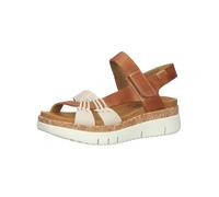 PIKOLINOS Sandalias con hebilla 'Palma' cognac / blanco 39 EUR