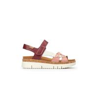 Pikolinos Sandalias cuña en Cuero Palma para Señora Color Nude