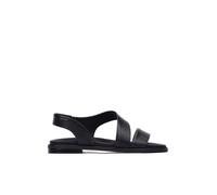 Pikolinos Sandalias para mujer Navia W3E-0652 en cuero con elástico Planas Negro Talla 40