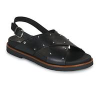 Pikolinos Sandalias planas de cuero AITANA W7Z-0995 para mujer negro 39