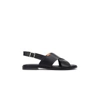 Pikolinos Sandalias planas en Cuero Algar para Mujer en color Negro