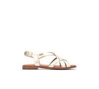 Pikolinos Sandalias planas en Cuero Algar para Mujer en color Plateado
