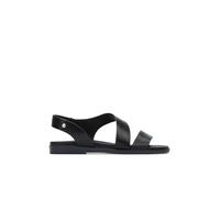 Pikolinos Sandalias Planas en Cuero Formentera para Señora Color Black