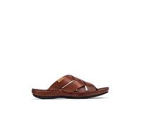 Pikolinos Sandalias Planas en Cuero Tarifa para Caballero Color Cuero