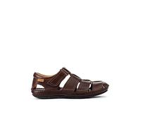 Pikolinos Sandalias Planas en Cuero Tarifa para Hombre Color Olmo