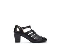 Pikolinos Sandalias tacón en Cuero ALMENARA para Señora Color Black