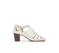 Pikolinos Sandalias tacón en Cuero ALMENARA para Señora Color Nata