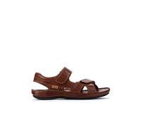 Pikolinos Tarifa Sandalias Hombre | en Cuero | Cierre Adherente | Marrón