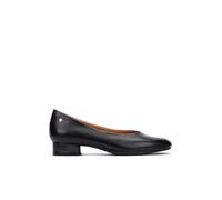 Pikolinos Ubeda Zapatos Tacón Mujer | en Cuero | Horma Amplia | Negro