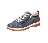 Pikolinos Vigo Deportivos Mujer | en Cuero | Extraíble Memory Foam | Azul